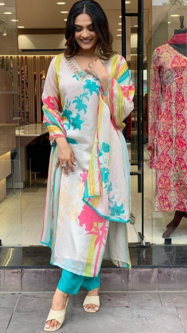 Elegance in Partywear Kurta Sets For Women